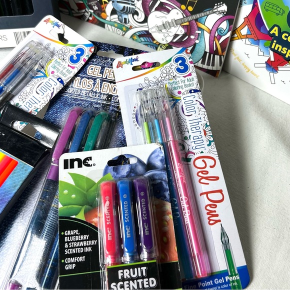 ADULT COLORING BOOK SET #4 - Picture 4 of 14